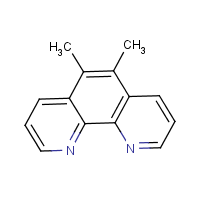 5,6-Dimethyl-1,10-phenanthroline formula graphical representation
