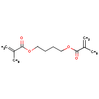 1,4-Butanediol dimethacrylate formula graphical representation