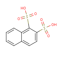 Naphthalenedisulfonic acid formula graphical representation