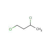 1,3-Dichlorobutane formula graphical representation