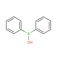 Diphenylborinic acid formula graphical representation
