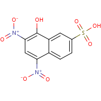 Flavianic acid formula graphical representation