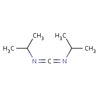 1,3-Diisopropylcarbodiimide formula graphical representation