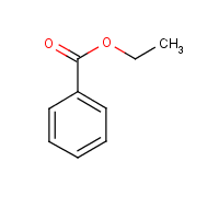Ethyl benzoate formula graphical representation