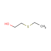 2-(Ethylthio)ethanol formula graphical representation