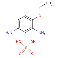 4-Ethoxy-1,3-benzenediamine sulfate formula graphical representation