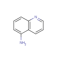 5-Aminoquinoline formula graphical representation