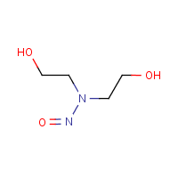 N-Nitrosodiethanolamine formula graphical representation