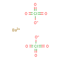 Barium perchlorate formula graphical representation