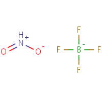 Nitronium tetrafluoroborate formula graphical representation