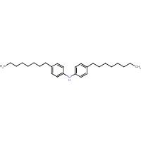 4,4'-Dioctyldiphenylamine formula graphical representation