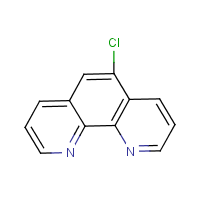5-Chloro-1,10-phenanthroline formula graphical representation