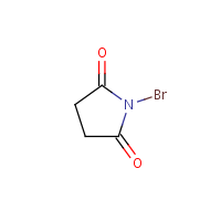 N-Bromosuccinimide formula graphical representation