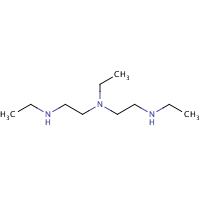 N-Ethylbis(2-ethylaminoethyl)amine formula graphical representation
