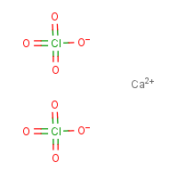 Calcium perchlorate formula graphical representation