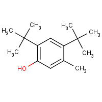 4,6-Di-tert-butyl-3-methylphenol formula graphical representation