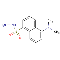 Dansyl hydrazine formula graphical representation