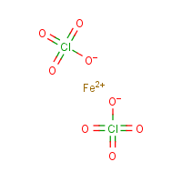 Ferrous perchlorate formula graphical representation