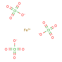 Iron perchlorate formula graphical representation