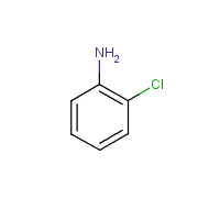 2-Chloroaniline formula graphical representation