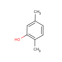 2,5-Dimethylphenol formula graphical representation