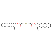 Distearyl thiodipropionate formula graphical representation