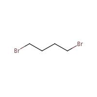 1,4-Dibromobutane formula graphical representation