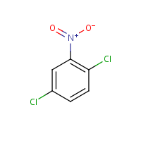 1,4-Dichloro-2-nitrobenzene formula graphical representation