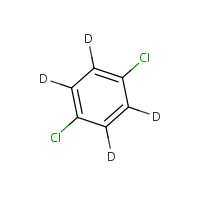 1,4-Dichlorobenzene-d4 formula graphical representation