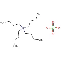 Tetrabutylammonium perchlorate formula graphical representation