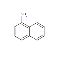 alpha-Naphthylamine formula graphical representation
