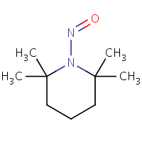 2,2,6,6-Tetramethyl-N-nitrosopiperidine formula graphical representation