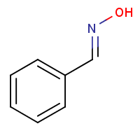 Benzaldehyde oxime formula graphical representation