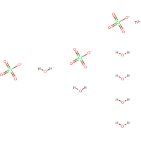 Thallium III perchlorate formula graphical representation