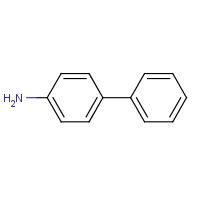 4-Aminodiphenyl formula graphical representation