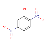 2,5-Dinitrophenol formula graphical representation