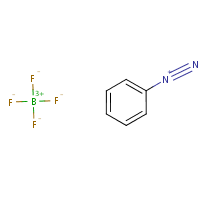 Benzenediazonium tetrafluoroborate formula graphical representation