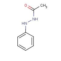N(1)-Acetylphenylhydrazine formula graphical representation