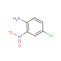 4-Chloro-2-nitroaniline formula graphical representation
