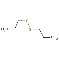 Allyl propyl disulfide formula graphical representation