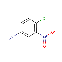 4-Chloro-3-nitroaniline formula graphical representation