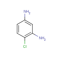 4-Chloro-m-phenylenediamine formula graphical representation