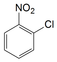 o-Nitrochlorobenzene formula graphical representation
