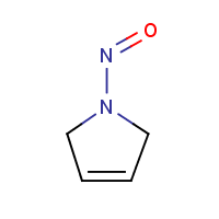 N-Nitroso-3-pyrroline formula graphical representation