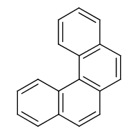 Benzo(c)phenanthrene formula graphical representation