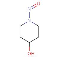 N-Nitroso-4-hydroxypiperidine formula graphical representation