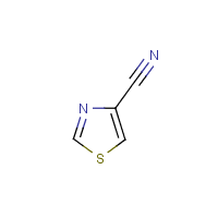 4-Cyanothiazole formula graphical representation