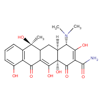 Tetracycline formula graphical representation