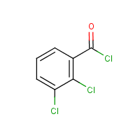 2,3-Dichlorobenzoyl chloride formula graphical representation