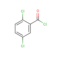 2,5-Dichlorobenzoyl chloride formula graphical representation